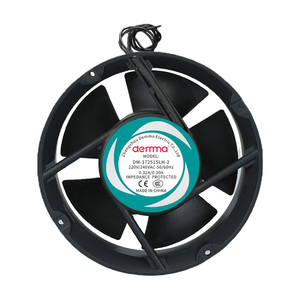 Bán buôn <span class=keywords><strong>AC</strong></span> 220V 380V 180 mét trục không chổi than hoặc quạt thông gió quạt làm mát OEM ODM - Product Image 3