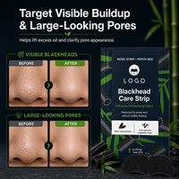 Tiras nasales de carbón de bambú natural para eliminar puntos negros, limpiar la grasa y las impurezas, desobstruir los poros, para piel mixta, ¡muy vendidas!