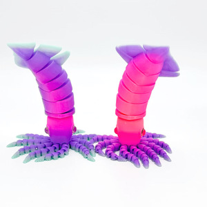 Nuevo Juguete de Calamar Impreso en 3D con Articulaciones Desmontables que Permiten Movimiento Completo y Exhibición Creativa, Ideal para Regalos Infantiles - Product Image 4