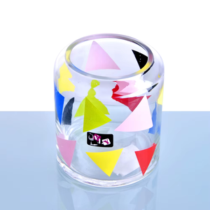 Portavelas de Cristal <span class=keywords><strong>Baratos</strong></span> al por Mayor, Portavelas Decorativos de Cristal, Frascos para Velas para Bodas, Vasos de Cristal de Colores Únicos, Recipientes para Velas - Product Image 2