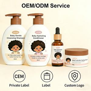 Ensemble de soins capillaires pour cheveux bouclés noirs pour enfants, marque privée |   Kit de shampooing, après-shampooing et crème coiffante pour cheveux texturés - Product Image 6