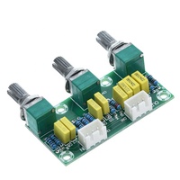 Préamplificateur passif Hi-Fi, carte amplificateur, module d'alimentation, réglage des basses et des aigus, électronique DIY, carte PCB électronique