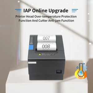 XP-Q801K tốc độ cao Máy in nhiệt <span class=keywords><strong>Bluetooth</strong></span> 80 mét <span class=keywords><strong>POS</strong></span> Máy in hóa đơn với giấy Cutter 80 mét máy in - Product Image 3