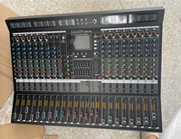 Vente en gros Table de mixage audio professionnelle avec groupes Console de mixage DJ 22 canaux BT USB DSP PAD pour scène de spectacle Lumière RVB