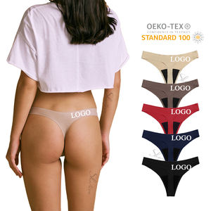 Sharicca 5 couleurs mince taille basse 5ml sous-vêtements menstruels étanches string de <span class=keywords><strong>jour</strong></span> sans couture culottes menstruelles réutilisables - Product Image 1