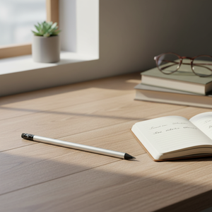 Matita Argentata D=10 Lunghezza 190mm per Scrittura e Correzione - Product Image 3