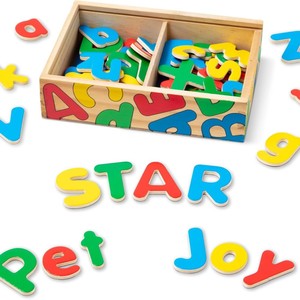 Caja de Alfabeto de Madera Educativa <span class=keywords><strong>con</strong></span> <span class=keywords><strong>Letras</strong></span> de Madera Coloridas para el Aprendizaje Temprano - Product Image 1