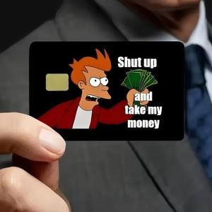 Carta di credito personalizzata all'ingrosso carta di credito adesivo impermeabile carta di debito ATM pelle per piccola Chip Card - Product Image 2