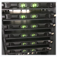 Amplificateur stéréo professionnel de qualité supérieure 1u 4 canaux pour la maison
