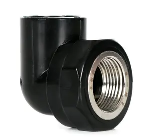 High Quality HDPE Pipe Fitting HDPE Elbow Male And Female Elbow Bend For Pipe Line