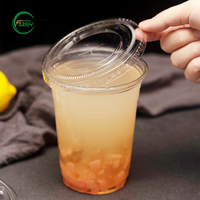 Gobelets en plastique PLA personnalisés avec logo, vente en gros, 7/10 oz, écologiques, jetables, pour boissons froides, pour la maison, l'hôtel, les fêtes