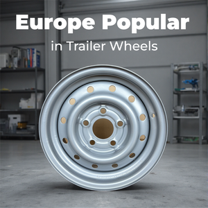 <span class=keywords><strong>Roue</strong></span> de remorque en acier robuste 13x6 5x112 ET30MM 950kg Remplacement/Réparation OEM Direct Usine - Product Image 2