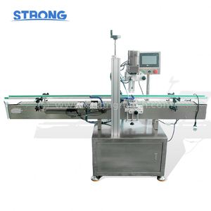 Machine de capsulage automatique verticale grande capacité 2M pour ligne de production, capsuleuse à vis pour bouteilles de boissons, détergent lessive, gel douche - Product Image 1