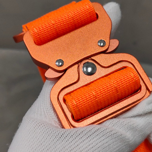 Collier pour chien OEM réglable, rembourré, en nylon résistant, collier tactique robuste pour grands chiens - Product Image 4