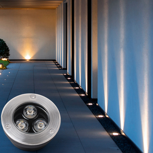 תאורת גינה נוף דק שביל קרקע עמיד למים 12V תאורת טרסה שקועה חיצונית תאורת דק שקועה - Product Image 3