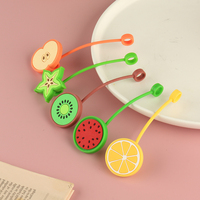 Paille en silicone anti-poussière couvre le capuchon