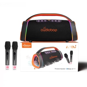 Altavoz <span class=keywords><strong>para</strong></span> Fiestas 2026, Nuevo, con Bajos Potentes, RGB, Entradas USB y AUX, Micrófono Inalámbrico, Salida de 5.4 100W, Batería Recargable - Product Image 1