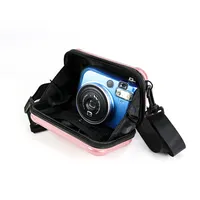 Borsa per fotocamera di lusso di vendita calda con custodia per fotocamera istantanea di buona qualità con forma unica di colore dell'imballaggio caldo personalizzato in velluto
