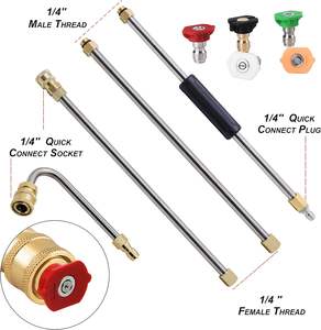 Pistolet à eau à haute pression avec rallonge pour pistolet <span class=keywords><strong>de</strong></span> nettoyage Bosch, rallonge pour toit, mur, sol, maison, voiture - Product Image 3