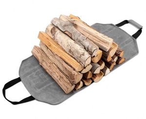 Échantillon Gratuit : Sac de Transport pour Bois de Chauffage en Nylon Ciré, 39 po x 18 po, Sac Robuste de 16 oz avec Poignées et Sangles de Fixation - Product Image 4