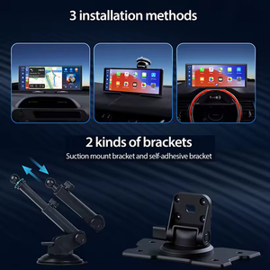 CarPlay 10.26นิ้วมีเซ็นเซอร์แสงติดตามคู่วิทยุสเตอริโอ MP5 pnd อัตโนมัติของ Android - Product Image 6
