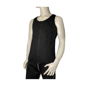 Venta al por mayor 2mm hombres cuerpo Shaper pérdida de peso quemador de <span class=keywords><strong>grasa</strong></span> Shapewear cremallera neopreno adelgazamiento Sauna sudor <span class=keywords><strong>chaleco</strong></span> - Product Image 1