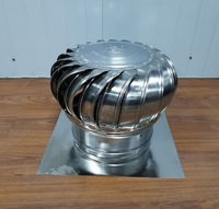 Ventilateur de ventilation de grenier automatique à énergie éolienne, turbine de toit en dôme étanche
