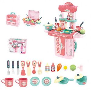Juego de Cocina de Juguete Moderno y Económico para Niños, con Frutas y Verduras para Cortar, Juguete de Cocina con Pulverizador de Agua, con Maletín - Product Image 4