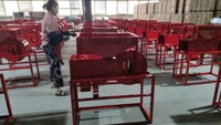 Machine de triage de céréales multifonctionnelle puissante WEIYAN avec moteur à air intégré, élimination des impuretés, calibrage, capacité 300-400 kg/h, blé