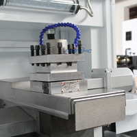 Centre de tournage CNC horizontal universel de haute précision CK0640, mini tour CNC à banc plat avec commande GSK