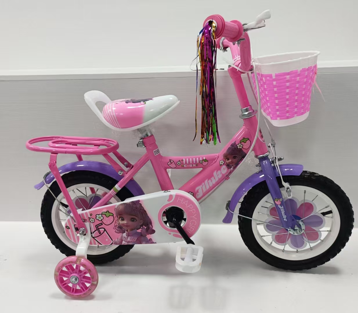 Popular Girl Bike Cartoon Bicycles for 3-10 Year Olds