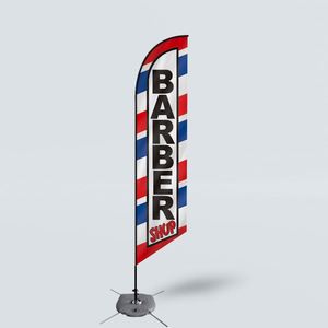 Высококачественный пляжный флаг с перьями на заказ, Летающий баннер с перьями, уличный рекламный флаг с перьями - Product Image 1