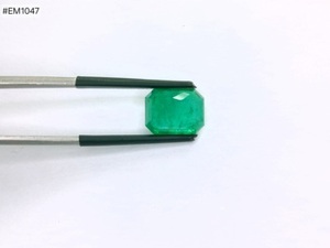 Émeraude octogonale naturelle de qualité supérieure du Zambie, taille octogonale, 6,82 ct, pierre précieuse lâche de haute qualité, couleur intense, clarté excellente - Product Image 3