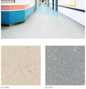 Rouleau de vinyle de revêtement de tapis bon marché pour hôpital et bureau à usage résidentiel Feuille de revêtement de sol en plastique PVC imperméable commerciale - Product Image 3