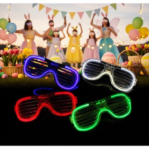 Stores lumineux LED néon pour fenêtres, clignotants, 3 modes, jouets de Pâques, décorations, cadeaux en plastique - Product Image 5