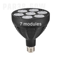 Lampu LED PAR38 Modern 45W 60W E26 E27 2700K hingga 12000K Lampu Sorot LED untuk Toko Pakaian Basis COB