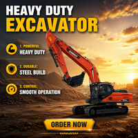 Excavatrice sur chenilles Doosan Dx360 36 tonnes, Doosan Dx225lc ISO CE, grande excavatrice sur chenilles Doosan