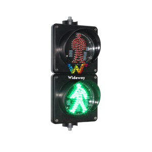 100mm 4 pouces Super lumineux rouge et vert passage pour piétons zèbre croisement Semaforos trafic <span class=keywords><strong>LED</strong></span> <span class=keywords><strong>signal</strong></span> lumineux - Product Image 6