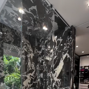 Marmo Nero Naturale di Lusso Napoleon con Venature Bianche Lucidato per Bagni, Cucine, Piani di Lavoro e Tavoli - Product Image 1