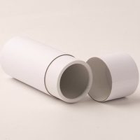 Kraft Paper Cylinder Tube Packaging for Small Gift Boxes Custom Printed Essential Oil Bottles Perfumes and Vials