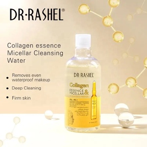 <span class=keywords><strong>Eau</strong></span> <span class=keywords><strong>micellaire</strong></span> nettoyante DR.RASHEL avec essence de collagène, démaquillant minéral pour le visage, élimine même le maquillage <span class=keywords><strong>waterproof</strong></span> - Product Image 1