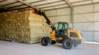 WOLF 2 Ton 70kw Diesel Telescopic Wheel Loader untuk Eropa dan Amerika Utara