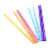 Pailles compostables PHA / PLA 5 mm, couleur personnalisée, pailles de bar durables en vrac