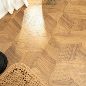 Plancher <span class=keywords><strong>stratifié</strong></span> imperméable AC4 de 12 mm de la série Carbon Crystal, design feuille de lotus, pour chauffage par le <span class=keywords><strong>sol</strong></span> - Product Image 3