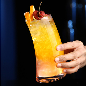 En stock boire du jus de fruit thé café eau verre tasse en forme de verre grande capacité clair bière tasse pinte verre tasses - Product Image 1