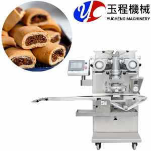 Máquina Comercial Automática para Hacer Galletas de Higo, Máquina Encrustadora de Acero Inoxidable 304 de Grado Alimenticio para Panadería y Cocina Comercial - Product Image 1