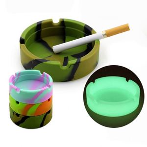 Cenicero de Silicona Colorido Personalizado en Oferta, Resistente al Calor y sin Humo para Fumar Tabaco, Cenicero de Silicona Multiusos para Mesa - Product Image 5