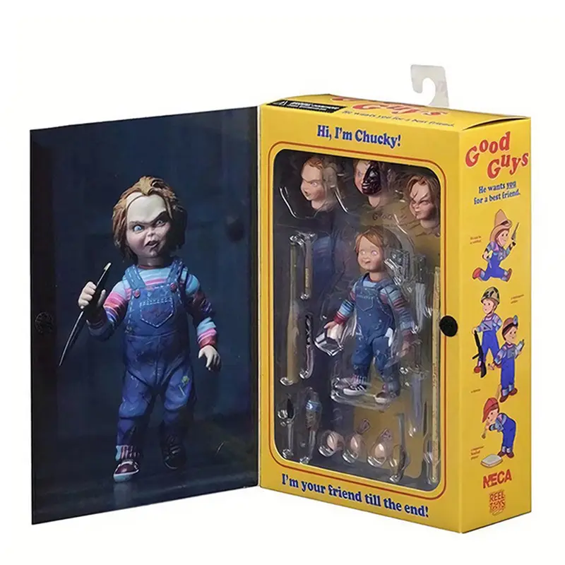 Hot sell Wholesale American Drama Seed of Chucky Anime figure 12cm 5''Neca Chucky Pvc Action Figure pvc action figure For kids