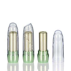 Kustom bentuk peluru tutup bening mewah wadah lipstik tabung kasus Gadis suka - Product Image 1