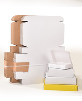 Emballage de courrier artisanal Boîte en carton ondulé Boîte d'expédition brune Fournisseur Boîtes d'expédition personnalisées 9x6x3 pour extensions de cheveux